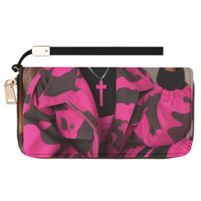 Load image into Gallery viewer, I Thought Leather Wristlet Wallet