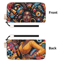 Load image into Gallery viewer, I Am Leather Wristlet Wallet