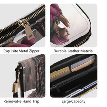 Load image into Gallery viewer, Prayer Leather Wristlet Wallet