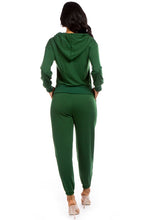 Load image into Gallery viewer, TWO PIECE HOODIES PANT SET
