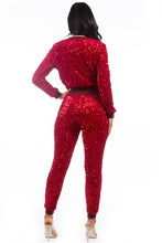 Load image into Gallery viewer, SEXY SEQUIN TWO PIECE PANT SET
