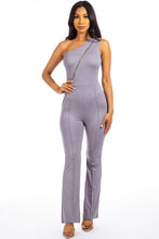 Load image into Gallery viewer, SEXY ZIPPER UP JUMPSUIT
