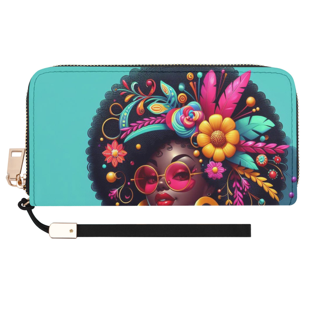 So Beautiful Leather Wristlet Wallet