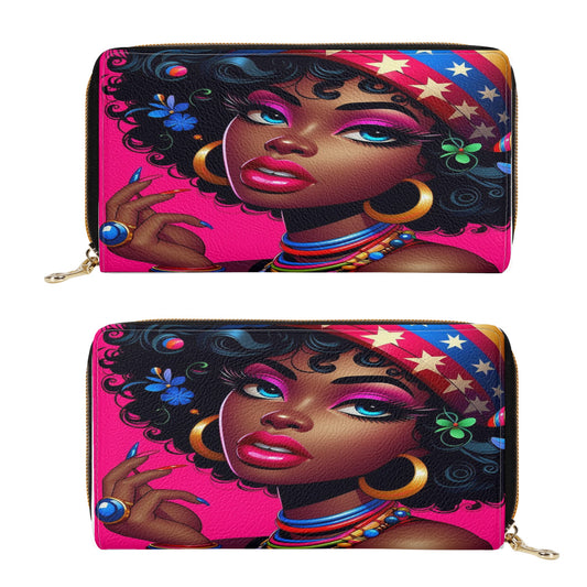 She Is Leather Wallet