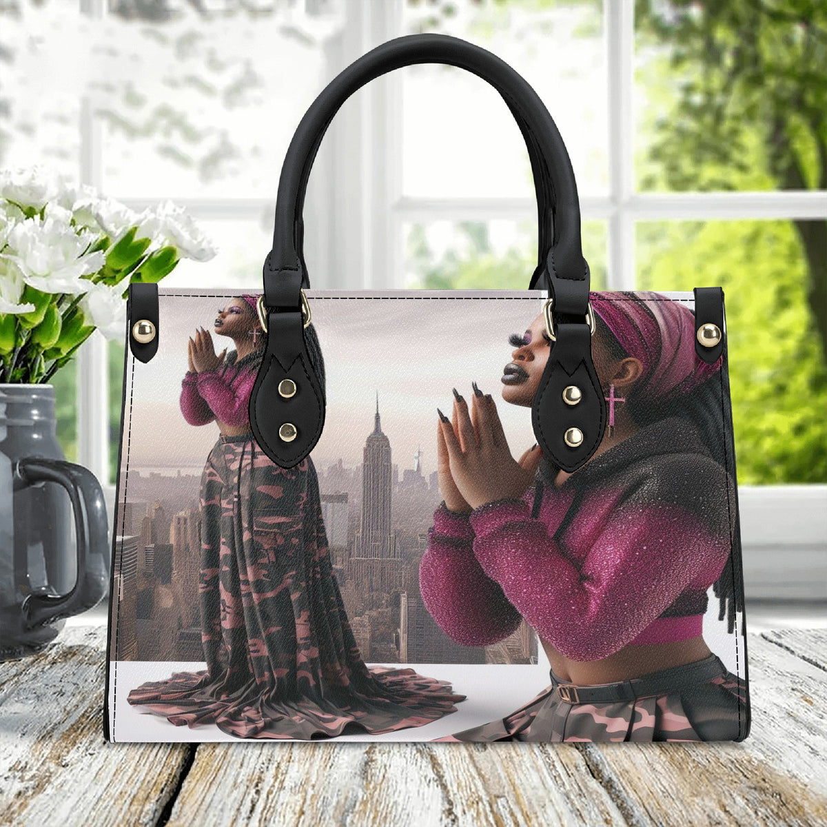 Prayer Luxury Women Handbag