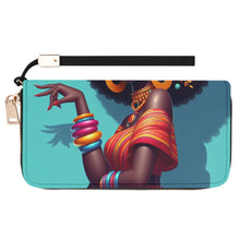 Load image into Gallery viewer, So Beautiful Leather Wristlet Wallet
