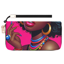 Load image into Gallery viewer, She Is Leather Wristlet Wallet
