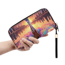 Load image into Gallery viewer, Lightening Leather Wristlet Wallet
