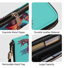 Load image into Gallery viewer, So Beautiful Leather Wristlet Wallet
