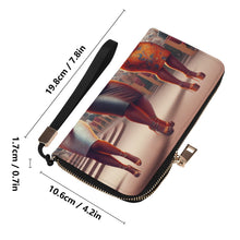 Load image into Gallery viewer, Tambourine Leather  Wristlet Wallet
