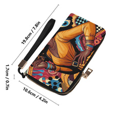 Load image into Gallery viewer, I Am Leather Wristlet Wallet
