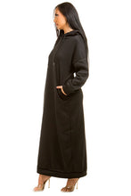 Load image into Gallery viewer, SEXY LONG MAXI HOODIE DRESS
