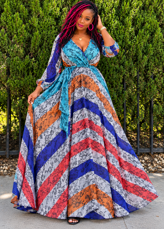 Color Me Confident Maxi Dress