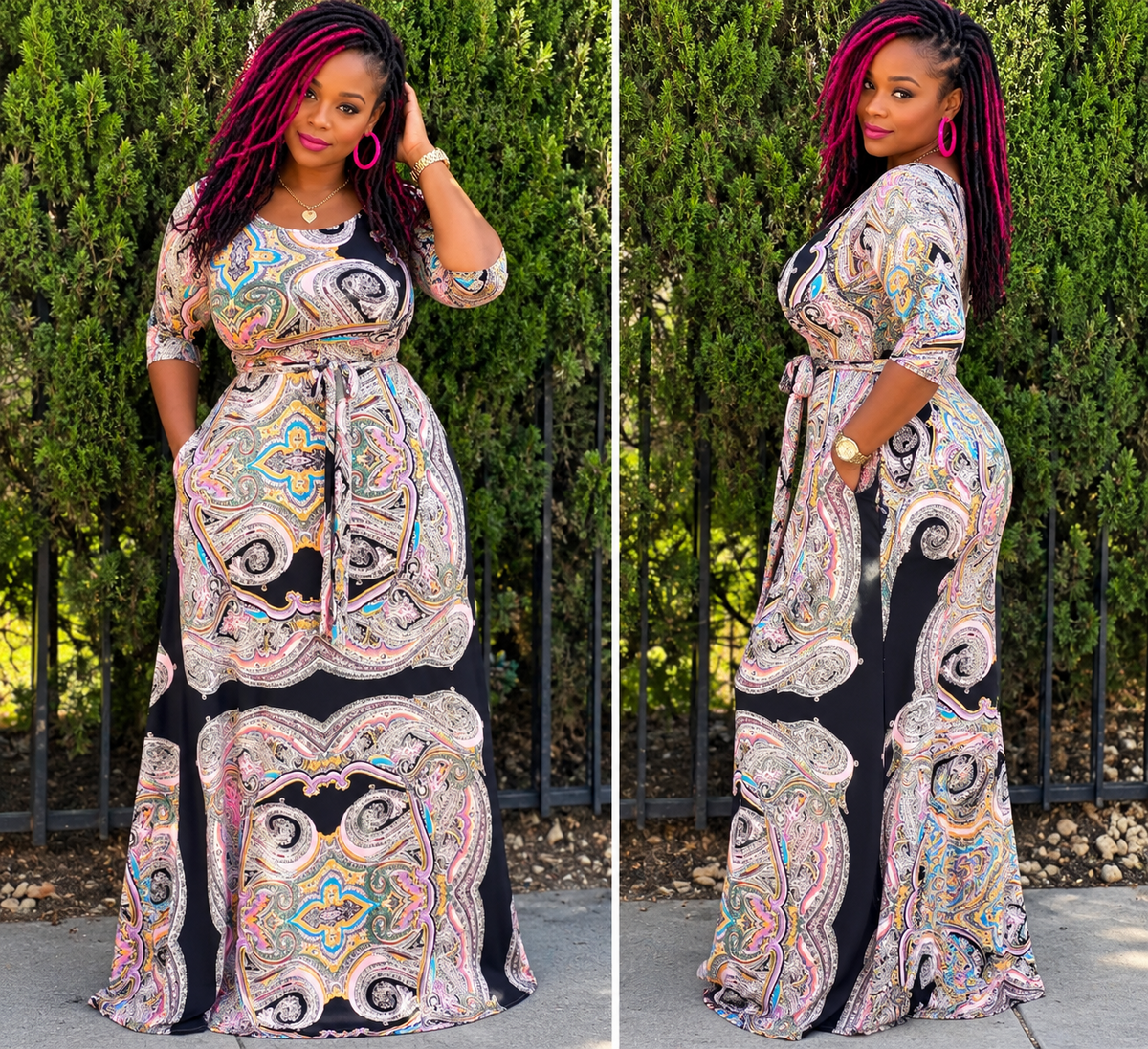 Paisley Grace Maxi Dress